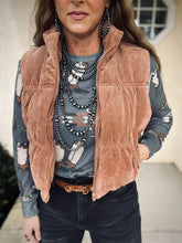 The Laredo Puffer Vest {Camel}