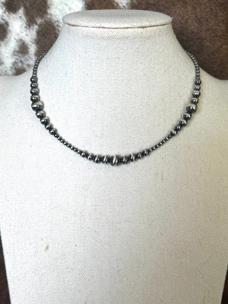 The Brand Pearl Necklace (14”)
