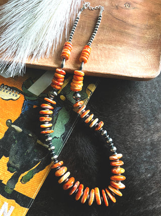 The Sienna Spiny Necklace (22”)