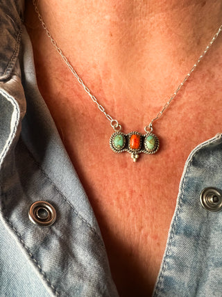 The Yuma Necklace and Earrings Set