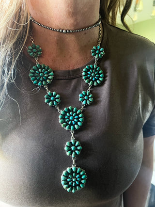 The Wild Spirit Cluster Lariat Necklace