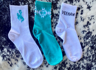 Bisbee Western Crew Sock Bundle