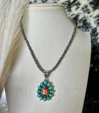 The Mojave Desert Cluster Necklace