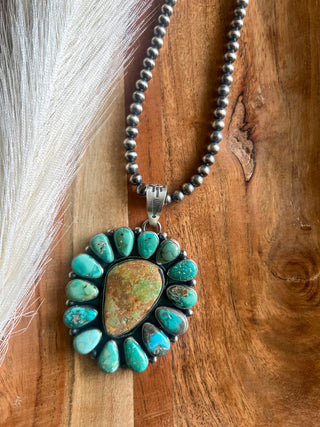 The High Plains Pendant Necklace by Betty Tom