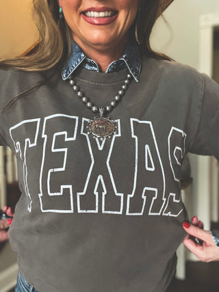 Texas Sweatshirt {Mocha}