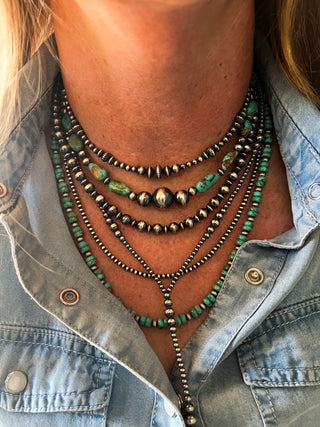 The Sorento Kingman Necklace (16”)