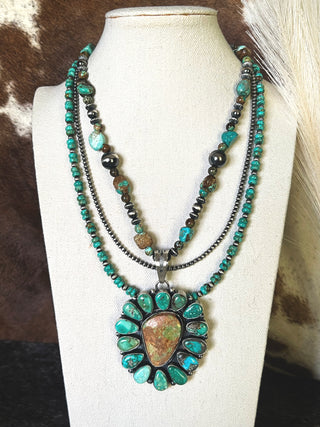 The High Plains Pendant Necklace by Betty Tom