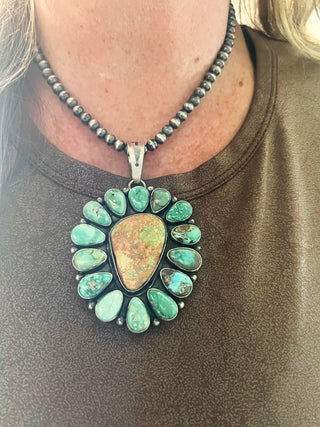 The High Plains Pendant Necklace by Betty Tom