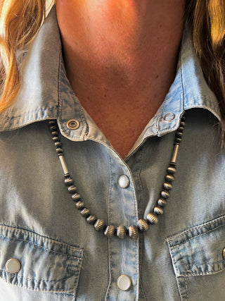 The Moonstone Mesa Pearl Necklace (24”)