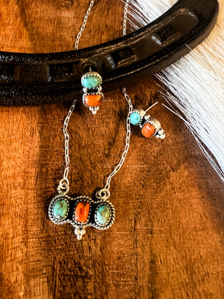 The Yuma Necklace and Earrings Set