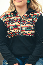 Turn and Burn Aztec Half Zip