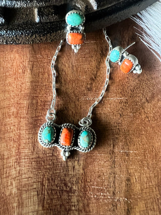 The Yuma Necklace and Earrings Set
