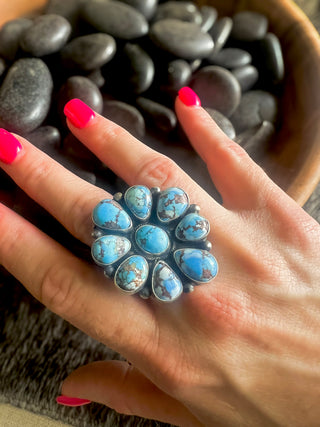 The Golden Hills Mesa Ring by Sharon Francisco