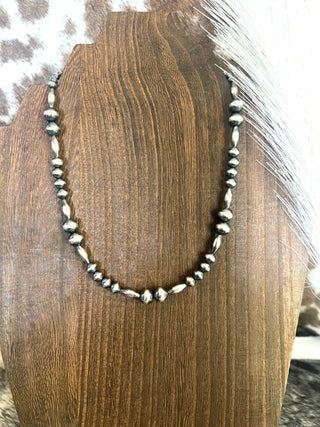 The Iron Range Pearl Necklace (14”)