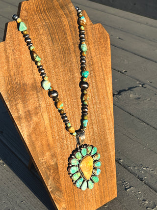 The High Plains Pendant Necklace by Betty Tom
