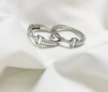 The Snaffle Bit Ring (Silver)