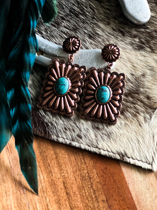 Marshall Earrings {Bronze}
