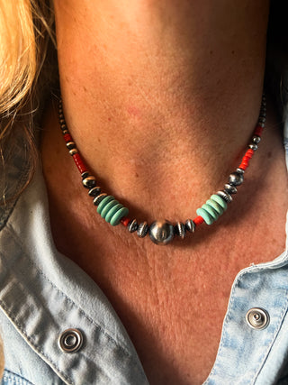 The Cimarron River Necklace (16”)