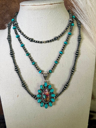 The Mojave Sierra Cluster Necklace