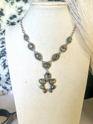 The Royston Ribbon Naja Lariat Necklace