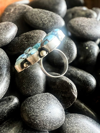 The Golden Hills Mesa Ring by Sharon Francisco