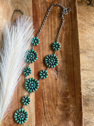 The Wild Spirit Cluster Lariat Necklace