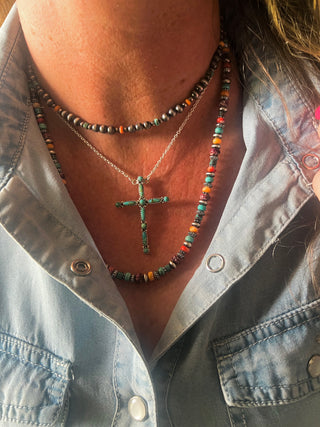 The Spiny Pearl Necklace (19”)