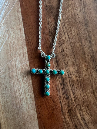 The Silver Creek Cross Necklace