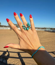 Roping Turquoise Ring
