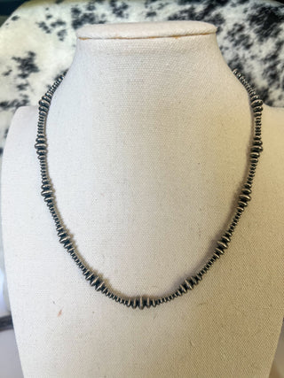 The Sedona Saucer Pearl Necklace (18”)