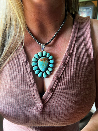 The Western Heiress Pendant Necklace by Betty Tom
