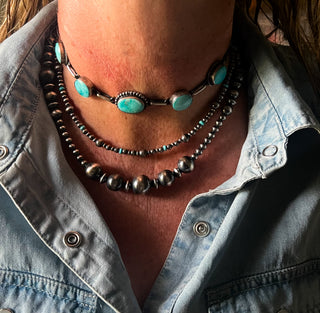 The Silver Mesa Pearl Necklace