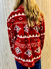 The Reyzin Aztec Jacket {Red}
