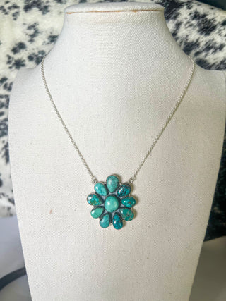 The Sonoran Sunrise Cluster Necklace