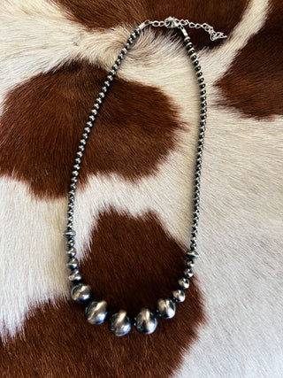 The Sterling Rio Pearl Necklace (16”)