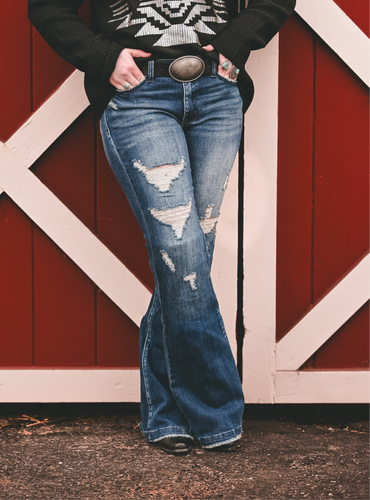 Deadwood Flare Denim (34” Inseam)