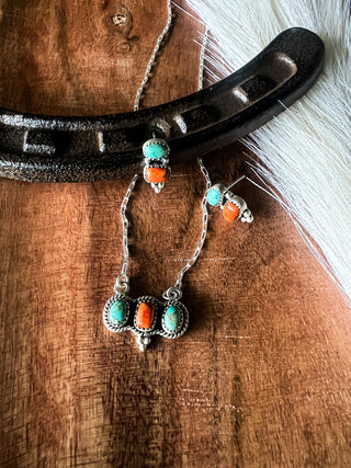 The Yuma Necklace and Earrings Set
