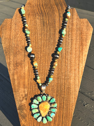 The High Plains Pendant Necklace by Betty Tom