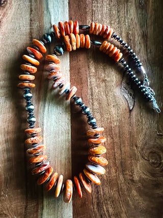 The Sienna Spiny Necklace (22”)