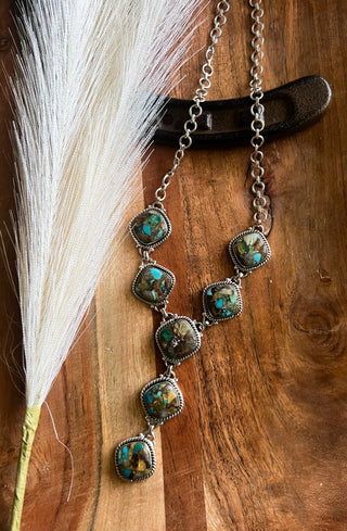 The Royston Split Sky Lariat Necklace