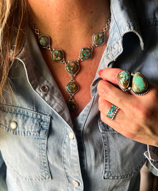 The Royston Split Sky Lariat Necklace