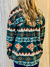 The Reyzin Aztec Jacket {Hunter Green}