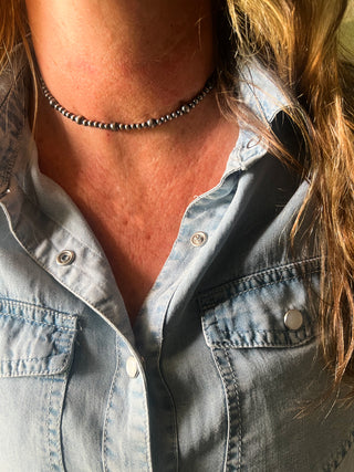 The Ranch Pearl Necklace (14”)