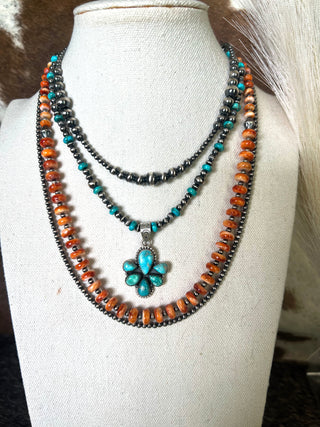 The Aquilla Spiny Necklace (18”)