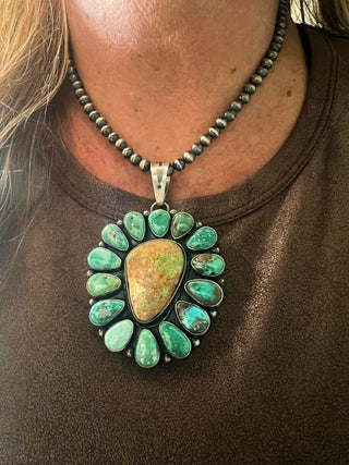 The High Plains Pendant Necklace by Betty Tom