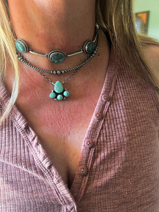 The White Water Sky Necklace by Jameson Garcia