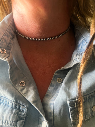 The Prairie Saucer Necklace (14”)