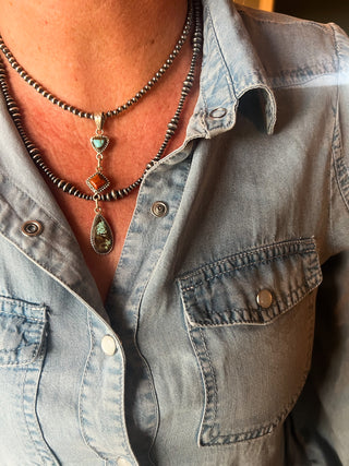 The Silver Spur Necklace