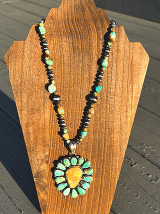 The High Plains Pendant Necklace by Betty Tom