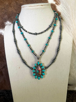 The Mojave Sierra Cluster Necklace